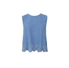 BLACK COLOUR DENIM TOP, BCMINNIE DENIM TOP, LT DENIM