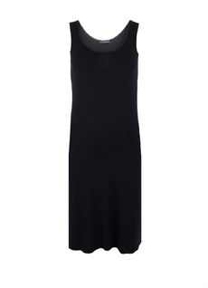 BLACK COLOUR UNDERKJOLE,BCHALLIE SLIP DRESS, BLACK