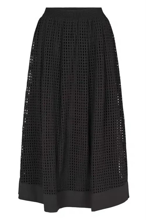 ESMÈ STUDIOS NEDERDEL, ESSONNA SKIRT, BLACK