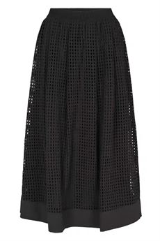 ESMÈ STUDIOS NEDERDEL, ESSONNA SKIRT, BLACK