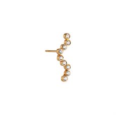 STINE A ØRERING, MIDNIGHT SPARKLE EARRING, GOLD