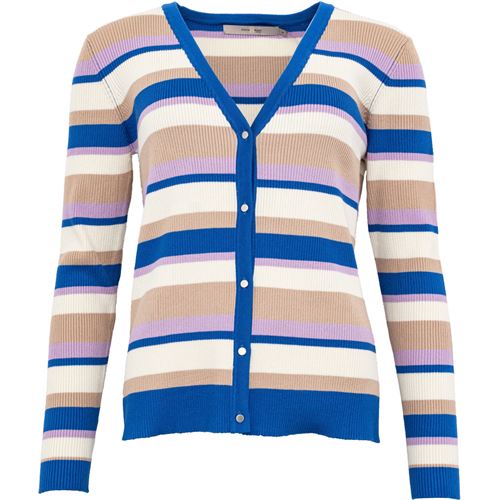 COSTAMANI CARDIGAN, STRIPE CARDIGAN, BLUE STRIPE