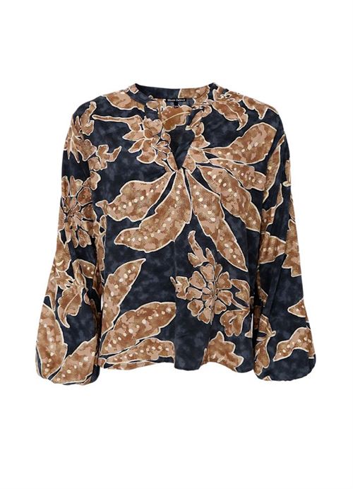 BLACK COLOUR BLUSE, BCLUNA BLOUSE, LILY BRONZE