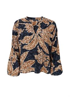 BLACK COLOUR BLUSE, BCLUNA BLOUSE, LILY BRONZE