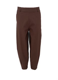 BLACK COLOUR BUKSER, BCBEATE BARREL PANT, COFFEE