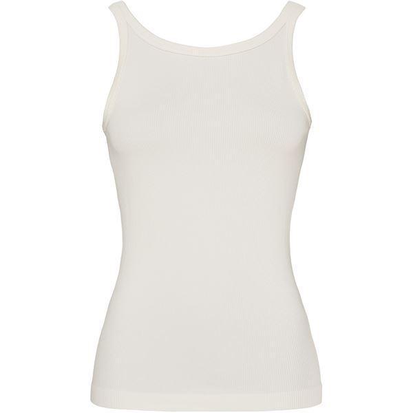 TIM OG SIMONSEN TOP, LONE RIB TANK TOP, IVORY