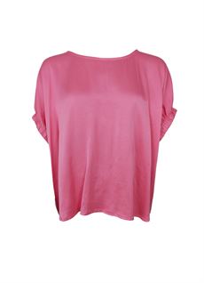 BLACK COLOUR BLUSE, BCMABLE BLOUSE, WARM PINK