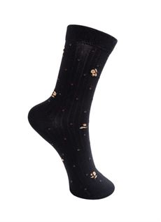 BLACK COLOUR STRØMPER, BCSKYLER SOCK, BLACK