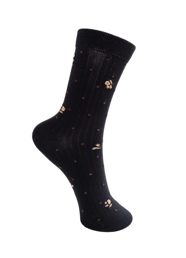 BLACK COLOUR STRØMPER, BCSKYLER SOCK, BLACK