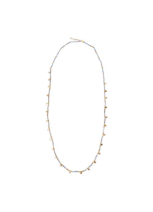 BLACK COLOUR HALSKÆDE, BCMARTINE NECKLACE, BLUE MIX