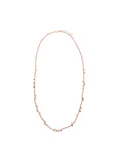 BLACK COLOUR HALSKÆDE, BCCELESTINE NECKLACE, PINK MIX