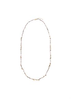 BLACK COLOUR HALSKÆDE, BCCELESTINE NECKLACE, COFFEE MIX
