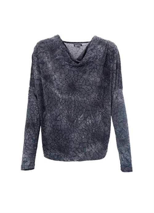 BLACK COLOUR BLUSE, BCTESSA LS BLOUSE, CHARCOAL