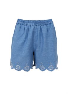 BLACK COLOUR SHORTS, BCMINNIE DENIM SHORTS, LT DENIM