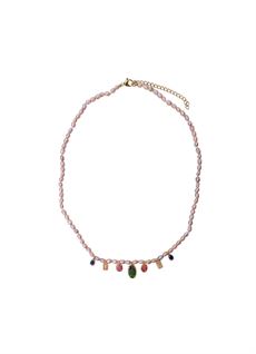 BLACK COLOUR HALSKÆDE, BCCHRISTINE NECKLACE, MULTI COLOURED