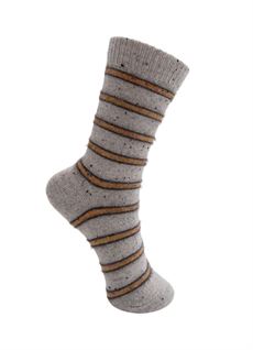 BLACK COLOUR STRØMPER, BCERIN SOCK, GREY MELANGE