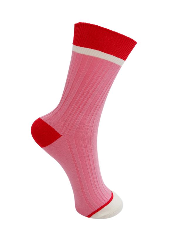 BLACK COLOUR STRØMPER, BCANGELINE SOCK, PINK