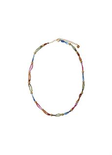 BLACK COLOUR HALSKÆDE, BCKATHLEEN NECKLACE, MULTI COLOURED