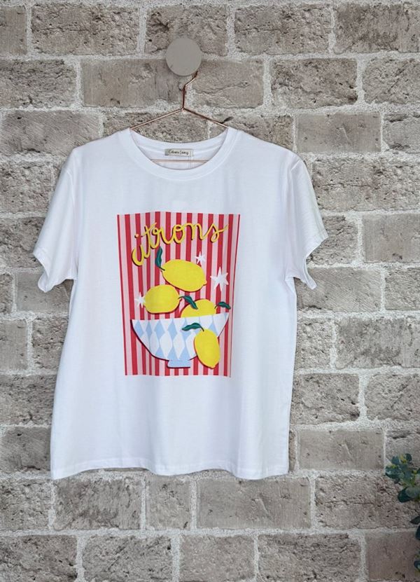 CABANA LIVING T-SHIRT, CITRONS C 100