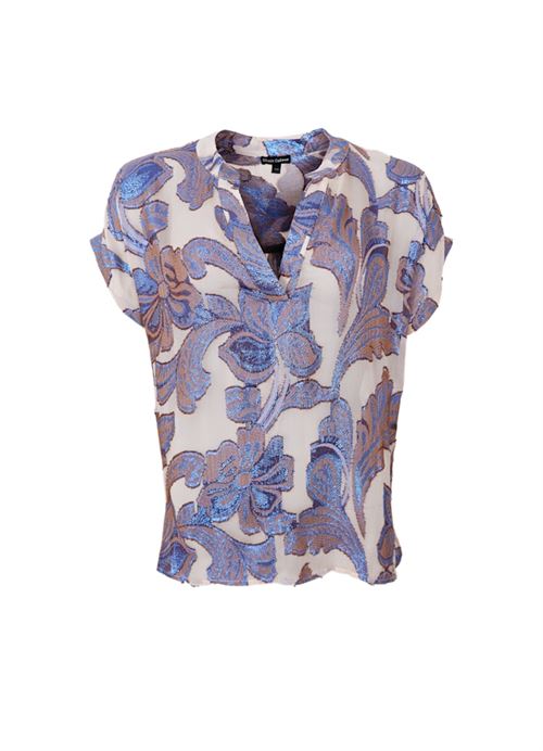 BLACK COLOUR BLUSE, BCKENZIE SS BLOUSE, BLUE