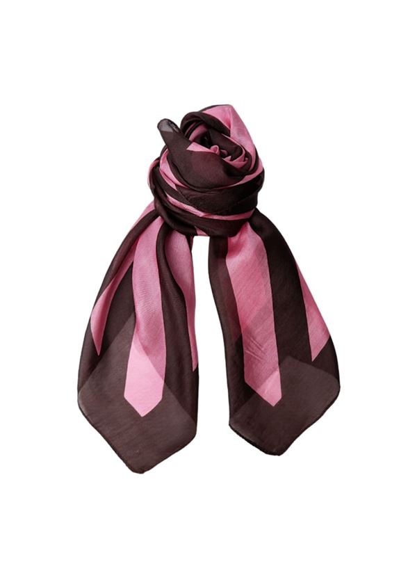 BLACK COLOUR TØRKLÆDE, BCNALIRA SILK SCARF, WINTER ROSE