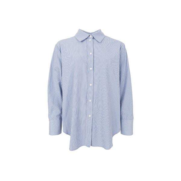 BLACK COLOUR SKJORTE, BCSTARRY STRASS SHIRT, LT. BLUE
