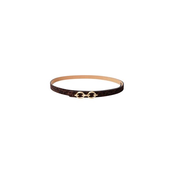 BLACK COLOUR LÆDERBÆLTE, BCLOTUS BELT, MOCCA LEO
